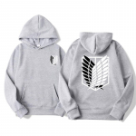 Attack On Titan Vyri&scaron;ki gobtuvai Anime megztiniai Vyri&scaron;ki Moteri&scaron;ki Gatvės drabužiai Megztinis Harajuku Shingeki No Kyojin Hoodies Megztiniai Drabužiai S