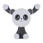 Universalus Cute Panda Car Air Vent Gravity mobiliojo telefono laikiklio laikiklio stovas pilka
