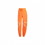 Adidas X Stella McCartney Bendro Prekės Ženklo Laisvos Kasdienės Bėgimo Kelnės Su Kontrastingomis Juostelėmis Moteri&scaron;kos Kelnės Oranžinės HC2985 S