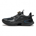 Li Ning Jaunimo Qiang Yue V2 Patogūs Madingi Neslystantys Smūgius Absorbuojantys Atsparūs Dėvėjimuisi Laisvalaikio Batai Vaikams Laisvalaikio Batai Juodi YKCU046-5 32