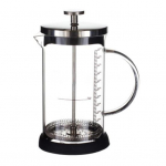 350/600ml Stiklinis prancūzi&scaron;kas spaudos puodas Kar&scaron;čiui atsparus kavos virimo aparatas arbatos filtro puodo puodelis 600 ml