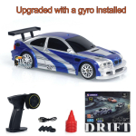 Atnaujintas Giroskopinis RC 1/43 Drifto Lenktyninis Automobilis RTR 4WD Keturių Varomųjų Ratų Didelio Greičio Radijo Bangomis Valdomas Modelis 2.4g Drifto Lenktyninis Automobilis Mini Dovanos
