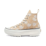 Converse Run Star Hike High vasaros dvasia - Sezamo unisex sportbačiai, rudos, egret, juodos 171921C 36