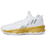 adidas Dame 8 Laheem The Dream Vyri&scaron;ki sportbačiai Balti Avalynė-Balta Sidabrinė Metalo GY1755 46