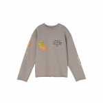 Jordan X Htg Ss23 Siuvinėtas Laisvo Kirpimo Sportinis Džemperis Vyri&scaron;ki Vir&scaron;utiniai Drabužiai Pilkas DX6240-087 XL