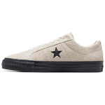 Converse One Star Pro Vintage Suede Žemi Egreto Juodi Unisex Sportbačiai Kreminiai A04609C 35.5