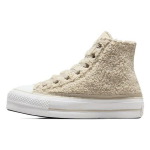 Converse All Star Lift Klasikiniai auk&scaron;takulniai sportbačiai su rai&scaron;teliais Patogūs moteri&scaron;ki sportbačiai Off-White A05509C 36