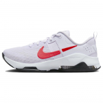 Nike Zoom Bella 6 Smūgius sugeriantys Patvarūs žemi treniruočių batai Moteri&scaron;ki sportbačiai Balti Raudoni DR5720-502 35.5