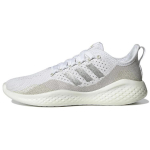 Adidas Fluidflow 2.0 Aluminum matinės sidabrinės spalvos sportbačiai moterims, baltos, smėlio spalvos ir metalo spalvos, GX8287 36