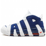 Nike Air More Uptempo &bdquo;Knicks&ldquo; vintažiniai krep&scaron;inio bateliai 921948-101 45.5