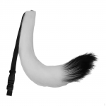 Cosplay Animal Tail Anime Dress up Costume Accessories for Animals Themed Parties pilka spalva