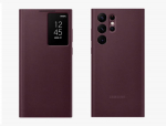 Samsung i&scaron;manusis veidrodinis dėklas, skirtas Galaxy S24 Ultra, Note20 Ultra, S23 Ultra S22 (smart, logo)