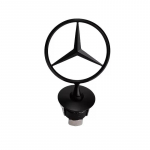 Naujas 2025 m. Kar&scaron;tas Variklio Dangčio Stovas Logotipas Žvaigždės Ženklelis Priekinio Variklio Dangčio Automobilio Emblema Mercedes Benz W163 W204 W212 W210 W220 W24 C200 C200l Chromas hood stand star