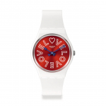 Swatch PUREST LOVE GENT BIOSOURCED Laikrodis SO28W109 balta