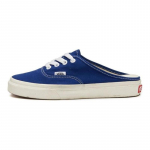 Vans Authentic serijos drobės &scaron;lepetės su atviru kulnu &Scaron;lepetės Laisvalaikio Dėvėjimui atsparios Kvėpuojančios Žemos vir&scaron;aus Riedlenčių batai Unisex Baltos Mėlynos VN0A54F72BK 36