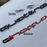 ABS Automobilio Priekinės Grotelės Emblema Audi Quattro Logotipui RS6 RS7 A6 A3 A4 A5 A7 A8 Q3 Q5 Q7 RS3 RS4 RS5 Ženklelis I&scaron;orės Aksesuarai Grille
