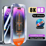 Dulkių neturintis ekrano apsauginis dėklas &bdquo;iPhone 16 15 14 13 12 11 Pro Max&ldquo; grūdinto stiklo dėklui, skirtas &bdquo;iPhone Xs Max XR X&ldquo; su automatiniu dulkių &scaron;alinimo rinkiniu iPhone X