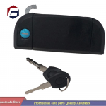 Automobilio de&scaron;inės priekinės pusės durų rankenos MECHANIZMAS su 2 raktais Metalinė durų rankena Tinka RHD 701837206 T4 Transporter MK IV