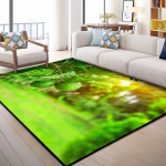 3D kilimas svetainei Spalvingas akmenimis spausdintas kempinės kilimėlis miegamojo virtuvės kilimėliui, neslystantis vonios kambarys 140x200cm