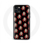 Coque Iphone 12 pro max La casa de Papel mask faces