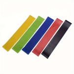 5 vnt. / rinkinys Jogos įtempimo diržas Fitness elastinis diržo pasiprie&scaron;inimo diržas pritūpęs klubų pagalbinis tempimo žiedas tempimo pratimų diržas 5pcs/set įvairiaspalvis