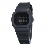Casio G-Shock skaitmeninis dervos dirželis, kvarcinis DW-5600UBB-1 200M vyri&scaron;kas laikrodis juoda