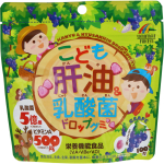 Riken Children's Liver Oil & Lactobacillus Drop Gummies 100 capsules Other (check locks, tongue cleaners, etc.) Vitamins Other (check locks, tongue cl 1 set