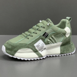 Batai vyrams Laisvalaikio sportas Four Seasons Mocasins Trend Designed Personality Suvarstomi odiniai sportbačiai Patogūs kvėpuojantys 39 žalia