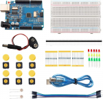 Pasidaryk pats elektroninis pradinis rinkinys UNO R3 Arduino plok&scaron;tei Elektronika 12-in-1 programuojamas inžinerinis kodavimo mokymas