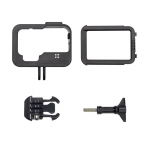 Apsauginis rėmelis su &scaron;alto batelio adapteriu GoPro Hero 12 11 10 9 Black veiksmo kameros priedai