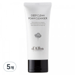 d'Alba White Truffle Deep Clean Foam Cleanser, 80ml, 5 pieces