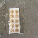 Magnetinis nosies kvėpavimo plėstuvas: Prietaisas nuo knarkimo lengvam kvėpavimui Single 15 Pairs Round Patches balta