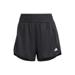 Adidas Pacer Essentials Megzti Auk&scaron;to Juosmens &Scaron;ortai Su Vienspalviu Logotipu Moteri&scaron;ki &Scaron;ortai Juodi IQ2576 XXL