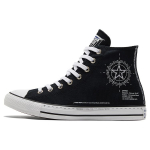 Converse Chuck Taylor All Star Classic Auk&scaron;takulniai Drobės Batai Unisex Sportbačiai Juodi A01588C 35