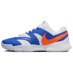 Nike Court Lite 4 Atsparūs trinčiai žemi teniso bateliai Unisex Pilki Mėlyni Sportbačiai FD6574-106 41