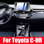 TPU film Transparent Sticker Center Console Protective Cover For Toyota CHR XA10 2018 A