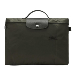 Longchamp Le Pliage Green 37 Drobė Ekologi&scaron;ka Užtrauktuko Rankena Oda Ir Drobė Pirkinių Krep&scaron;ys Ne&scaron;iojamojo Kompiuterio Aktų Krep&scaron;ys Moteri&scaron;kas Pirkinių Krep&scaron;ys 2182919479 Green