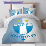Malm&ouml; FF Ra&scaron;tas Patalynės Antklodės Komplektas Antklodės Užvalkalas Pagalvės Užvalkalas Namų Dekoras Gimtadienio Dovana (1 * antklodės užvalkalas + 2 * pagalvės užvalkalai, be &scaron;erdies) 135x200cm