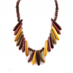 Les Tr&eacute;sors De Lily [E4923] - Collier 'Amazonia' Bois