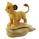 Disney [Q3877] - Coffret &agrave; Bijoux 'Simba' (Disney) - 9 cm