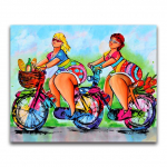 5D &bdquo;pasidaryk pats&ldquo; deimantinis pie&scaron;imas kryželiu &bdquo;Fat Lady&ldquo; Visi&scaron;kai apvalus deimantinis siuvinėjimas mergaitei deimantinė mozaika Full Round 20x30CM