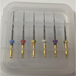 Dantų &scaron;aknų kanalų instrumentai odontologinės endodontinės dildės endo failas niti rotary super soco &scaron;aknies kanalas 25MM SX-F3 auksas