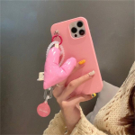Korėja Miela Rožinė Pūkinė Striukė Meilės &Scaron;irdelės Pakabukas Telefono Dėklas Iphone 14 13 12 11 Pro Max X Xs Xr Se3 Paprastas Smūgiams Atsparus Mink&scaron;tas Dėklas For iPhone XSMax