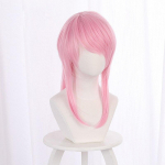 Anime Tokyo Revengers Sanzu Haruchiyo Cosplay perukas Rožinis perukas Haruchiyo Akashi kar&scaron;čiui atsparūs pluo&scaron;tiniai plaukai Moterys Vyras Helovinas One Size rožinė