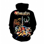 Animacinių filmų anime megztiniai &bdquo;Thundercats&ldquo; 3D spausdinimo megztiniai Vyrai Moterims Madingi Negabaritinis megztinis Harajuku Hiphopo megztinis vaiki&scaron;kas paltas berniukui