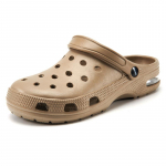 Vasaros vyri&scaron;kos didelio dydžio klasikinės uždaros mulų klumpės Vyri&scaron;kos &scaron;lepetės sodo batai paplūdimio &scaron;lepetės 39 smėlis