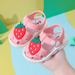 Vasariniai kūdikių basučiai mergaitėms, bra&scaron;kiniai uždari pir&scaron;tai, kūdikiai, kūdikiai, vaikai princesės Walker kūdikių bateliai, 16-25 dydžio basutės 16 rožinė