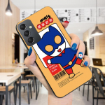 Dažytas modelio telefono dėklas, atsparus smūgiams mink&scaron;tas silikoninis TPU apsauginis telefono dėklas, skirtas Samsung dangteliui Samsung A01