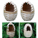 2 vnt Birdhouse rankų darbo lauko sodo narvas
