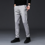 2024 m. vasaros laisvalaikio kelnės vyri&scaron;kos plonos, tamprus, elastingas juosmuo, korėjiečių klasikinės plonos juodos pilkos mėlynos kelnės, vyri&scaron;kos 29 armijos žalia spalva